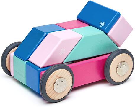 Set de construction magnétique 42 pièces Rose 5 - vertbaudet enfant 