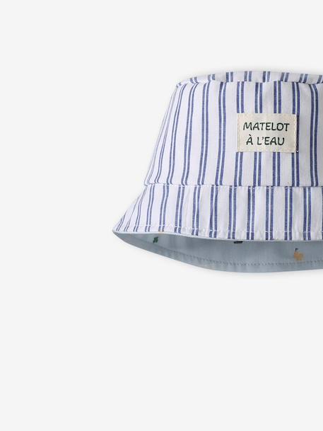 Bob bébé garçon réversible bleu ciel 3 - vertbaudet enfant 