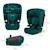 Siège Auto Kinderkraft FIX2GO i-Size avec ISOFIX, SAFERIDE SENSOR, Inclinaison 5 Positions et AIR FLOW Bleu marine+Gris+Noir+Vert 24 - vertbaudet enfant 