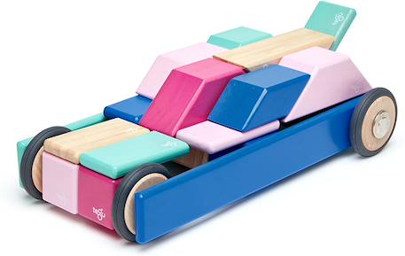 Set de construction magnétique 42 pièces Rose 4 - vertbaudet enfant 