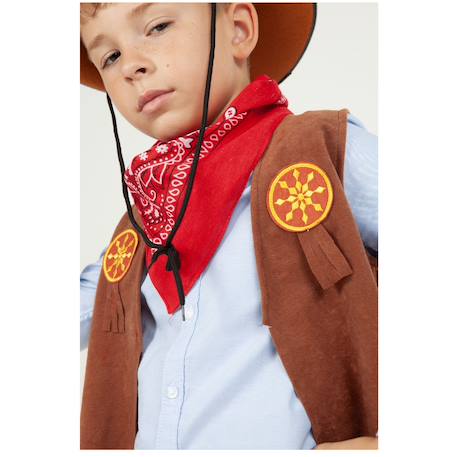 Top et accessoires cowboy Marron 3 - vertbaudet enfant 