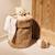 Panier de rangement miffy jacquard teddy biscuit (35 x 30 cm) Marron 3 - vertbaudet enfant 