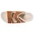 Chaussons mules ouvertes ultra-confortables patch talon, en cuir Camel 2 - vertbaudet enfant 