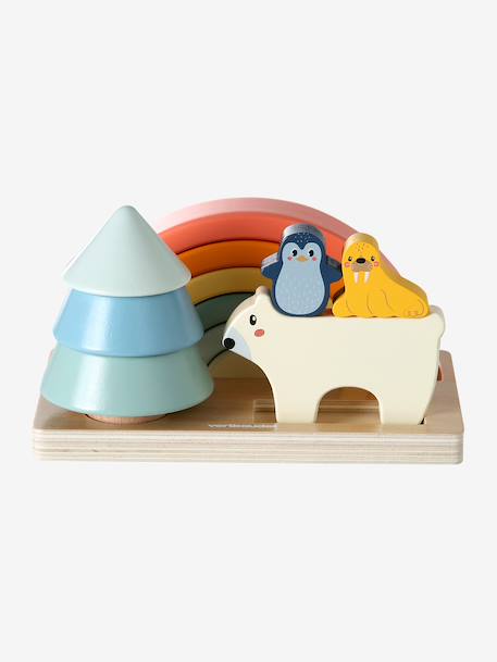 Trio jouets d'éveil en bois FSC® bois 1 - vertbaudet enfant 