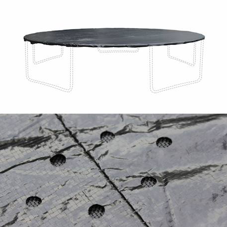 Pack accessoires pour trampoline ?460cm pack accessoires Noir 4 - vertbaudet enfant 