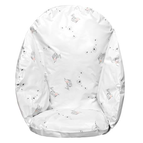 Coussin de chaise haute bébé Blanc 4 - vertbaudet enfant 
