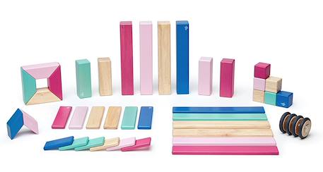 Set de construction magnétique 42 pièces Rose 3 - vertbaudet enfant 