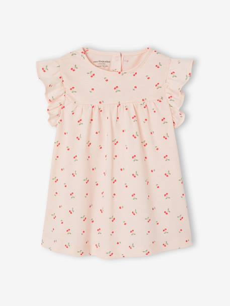 Robe bébé en jersey BASICS bleu royal rayé+rose+vanille 5 - vertbaudet enfant 