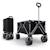 Brouette pliable 130 l tige telescopique roues 360 Noir+Noir / gris / anthracite 1 - vertbaudet enfant 