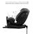Siège Auto Kinderkraft XRIDER 2 i-Size avec Rotation 360°, ISOFIX, SPS+, H-GUARD+, EASY GROW et Jambe de Force Gris+Noir+Vert 5 - vertbaudet enfant 