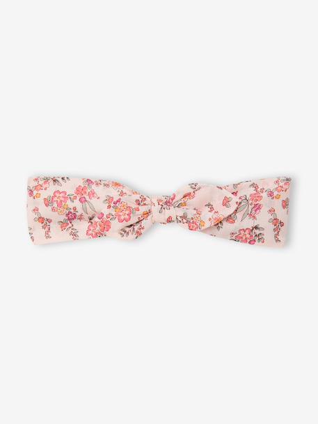Ensemble bébé fille combinaison + bandeau imprimés rose imprimé+rose pâle+rose poudré+vert céladon imprimé 20 - vertbaudet enfant 