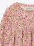 T-shirt blouse fille imprimé manches longues écru+Léopard+rose poudré+vert de gris 3 - vertbaudet enfant 