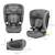 Siège Auto Kinderkraft FIX2GO i-Size avec ISOFIX, SAFERIDE SENSOR, Inclinaison 5 Positions et AIR FLOW Bleu marine+Gris+Noir+Vert 12 - vertbaudet enfant 