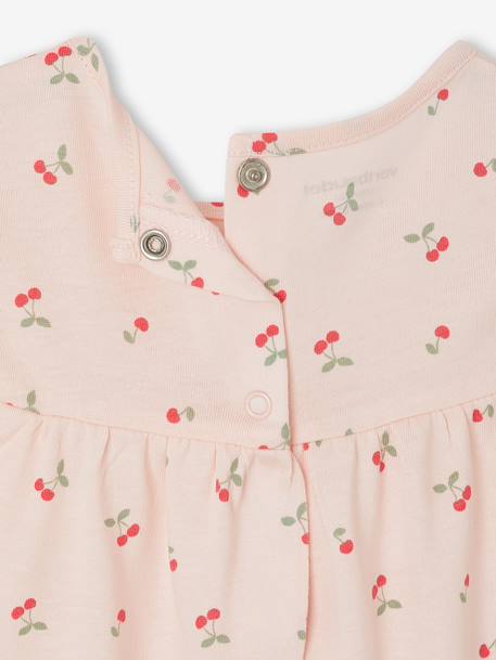 Robe bébé en jersey BASICS bleu royal rayé+rose+vanille 8 - vertbaudet enfant 