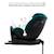 Siège Auto Kinderkraft XRIDER 2 i-Size avec Rotation 360°, ISOFIX, SPS+, H-GUARD+, EASY GROW et Jambe de Force Gris+Noir+Vert 17 - vertbaudet enfant 