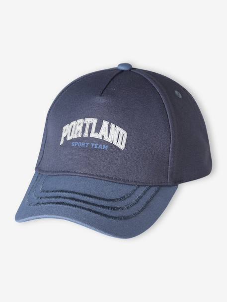 Casquette garçon sport bleu moyen 1 - vertbaudet enfant 