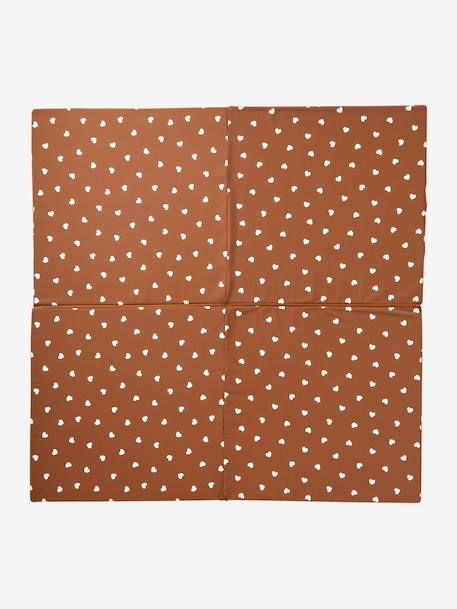 Tapis de motricité pliable et déhoussable babylon+Cœur fondant+pétales 19 - vertbaudet enfant 