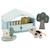 Coffret Dotti la vache en bois Multicolore 1 - vertbaudet enfant 