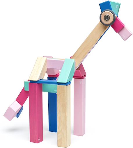 Set de construction magnétique 42 pièces Rose 6 - vertbaudet enfant 
