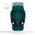 Siège Auto Kinderkraft FIX2GO i-Size avec ISOFIX, SAFERIDE SENSOR, Inclinaison 5 Positions et AIR FLOW Bleu marine+Gris+Noir+Vert 22 - vertbaudet enfant 