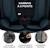 Siège Auto Kinderkraft ONETO3 I-SIZE avec ISOFIX, TOP TETHER, H-GUARD, SPS, EASY GROW et Inclinaison 5 Positions Bordeaux+Gris+Noir+Vert 15 - vertbaudet enfant 