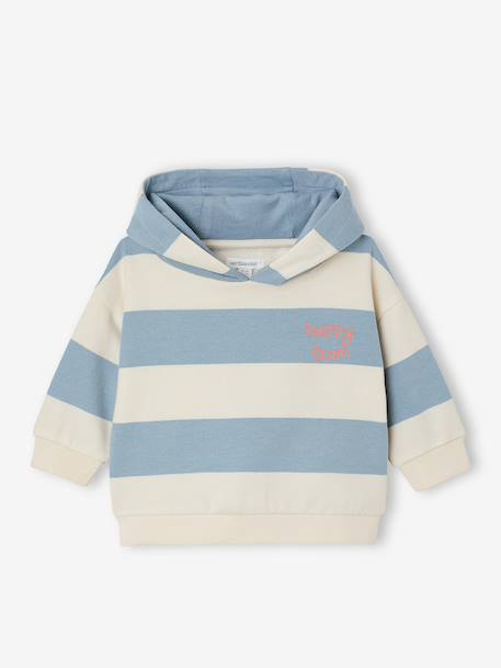 Ensemble bébé sweat et jogging bleu glacier 2 - vertbaudet enfant 