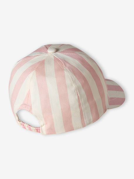 Casquette bébé fille rayé rose 4 - vertbaudet enfant 