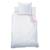 Parure de lit imprimée + drap housse 100% coton, stitch stripe Blanc, rose 2 - vertbaudet enfant 