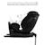Siège Auto Kinderkraft XRIDER 2 i-Size avec Rotation 360°, ISOFIX, SPS+, H-GUARD+, EASY GROW et Jambe de Force Gris+Noir+Vert 11 - vertbaudet enfant 