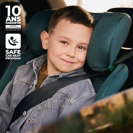 Siege auto xrider 2 i size pratique et confortable Gris+Noir+Vert 6 - vertbaudet enfant 