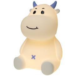 Linge de maison et décoration-Décoration-Veilleuse rechargeable vache