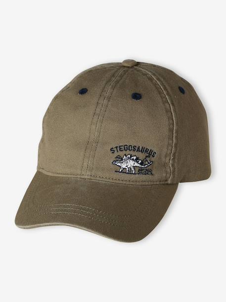Casquette coton ajustable kaki 1 - vertbaudet enfant 