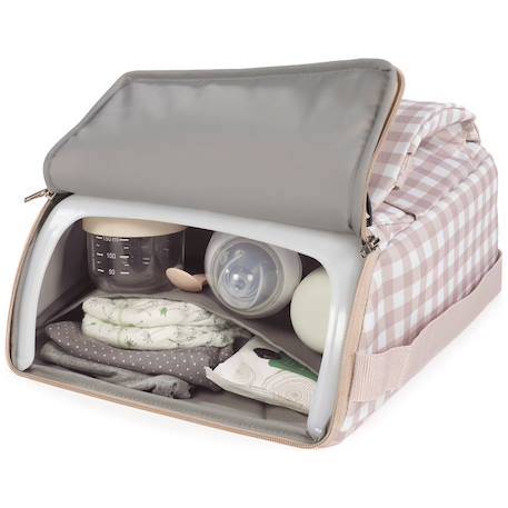 Réhausseur transportable caetana Beige+Vert 3 - vertbaudet enfant 