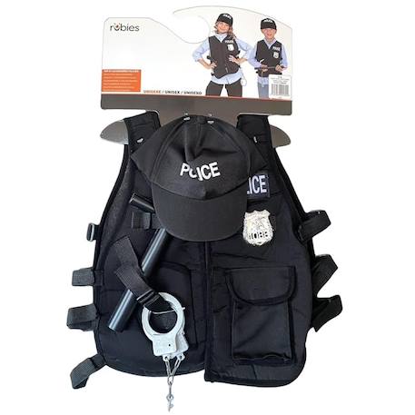 Top et accessoires policier Noir 4 - vertbaudet enfant 
