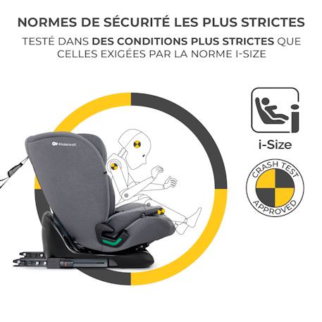 Siège Auto Kinderkraft ONETO3 I-SIZE avec ISOFIX, TOP TETHER, H-GUARD, SPS, EASY GROW et Inclinaison 5 Positions Bordeaux+Gris+Noir+Vert 11 - vertbaudet enfant 