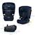 Siège Auto Kinderkraft FIX2GO i-Size avec ISOFIX, SAFERIDE SENSOR, Inclinaison 5 Positions et AIR FLOW Bleu marine+Gris+Noir+Vert 6 - vertbaudet enfant 