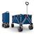 Chariot de transport pliable, capacité 130 litres, capacité charge 100 kg, poids 10kg Bleu+Noir / gris / anthracite 1 - vertbaudet enfant 