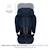 Siège Auto Kinderkraft FIX2GO i-Size avec ISOFIX, SAFERIDE SENSOR, Inclinaison 5 Positions et AIR FLOW Bleu marine+Gris+Noir+Vert 4 - vertbaudet enfant 