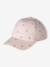 Casquette fille coton à motifs cerises rose pâle 1 - vertbaudet enfant 