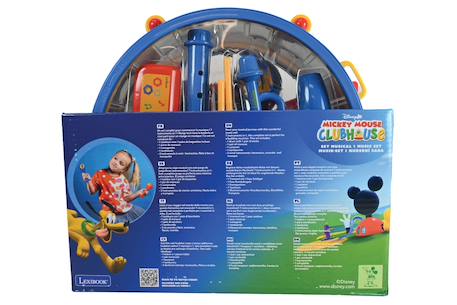 Coffret musical enfant 7 instruments - Mickey Mousse Bleu 4 - vertbaudet enfant 