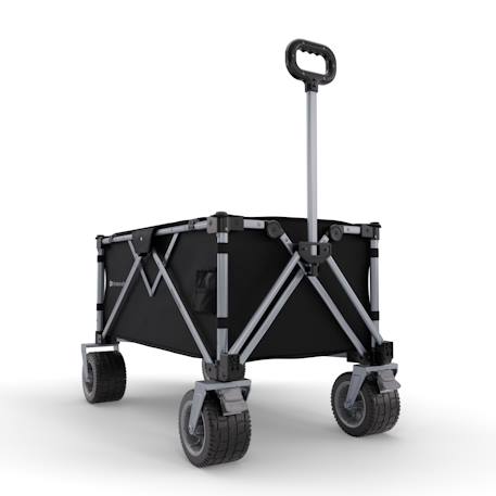 Brouette pliable 130 l tige telescopique roues 360 Noir+Noir / gris / anthracite 2 - vertbaudet enfant 