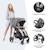 Poussette grande pratique et confortable Gris 5 - vertbaudet enfant 