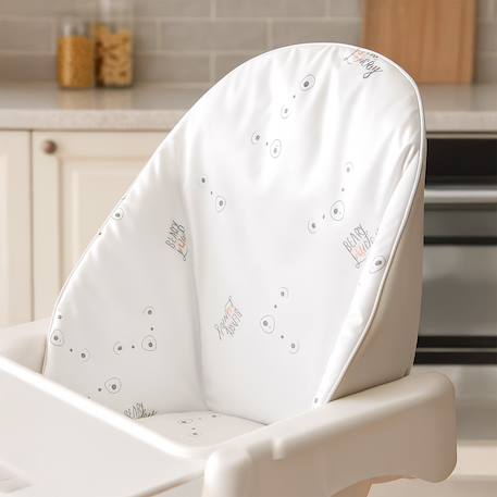 Coussin de chaise haute bébé Blanc 3 - vertbaudet enfant 
