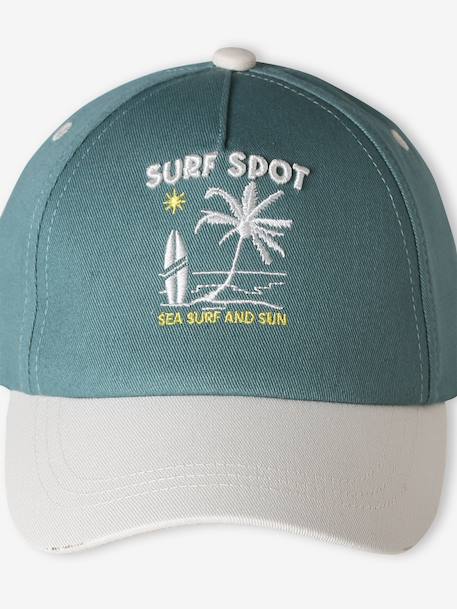 Casquette garçon ajustable vert 3 - vertbaudet enfant 