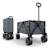 Brouette pliable 130 l tige telescopique roues 360 Noir+Noir / gris / anthracite 7 - vertbaudet enfant 