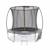 Trampoline rond ø 250cm gris avec accessoires - pluton inner xxl - 2,50 m 250 cm Gris 2 - vertbaudet enfant 