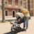Poussette Compacte Kinderkraft INDY 3 avec Pliage à Une Main CLICK & FOLD, Position Allongée et Roues TPR Durables Beige+Gris+Noir 9 - vertbaudet enfant 