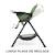 Kinderkraft highchair foldee - chaise de salle à manger pliable Beige+Green+Gris+Vert 9 - vertbaudet enfant 