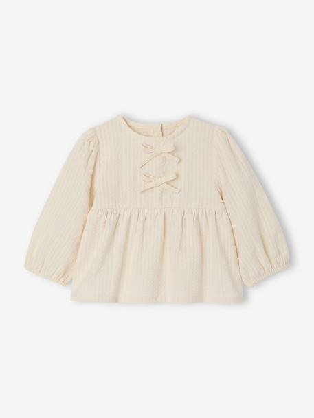 Blouse bébé fille écru 2 - vertbaudet enfant 