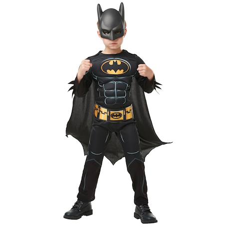 Déguisement batman avec muscles rembourrés Noir 1 - vertbaudet enfant 